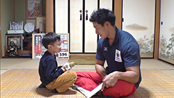 右代啓祐（陸上・十種競技）藤嶋大規（カヌー）