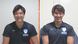 荒井陸・福島丈貴（水球）