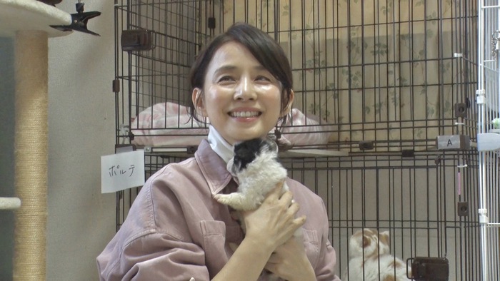 有働由美子・石田ゆり子が本気でお手伝い！生まれて3週間の子犬の