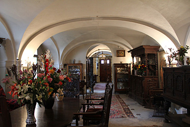 財団のプラハにおける拠点の１つ、ミュシャハウス