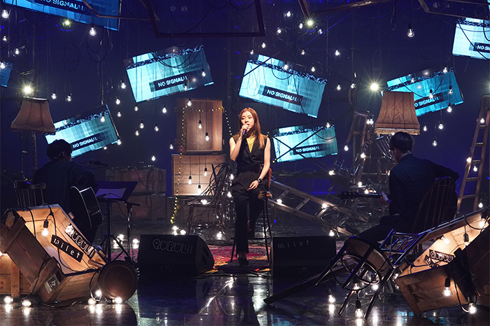 Miletライヴでは 新曲 One Reason と 大好きな くるり の楽曲 Baby I Love You を披露 Music Blood 日本テレビ