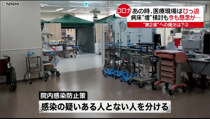 医療現場逼迫…第2波への備えは｜新型コロナウイルスと私たちの暮らし