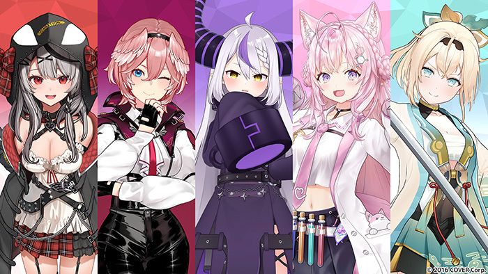 10月27日放送の「プロジェクトV」ホロライブ所属のholoXから