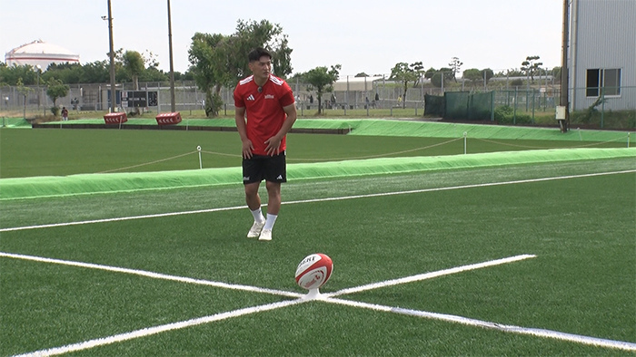 日本代表戦 公式記念ボール キックティー ラグビーワールドカップ 2年後のラグビーW杯でキッカーとして大活躍間違いなし！李承信の