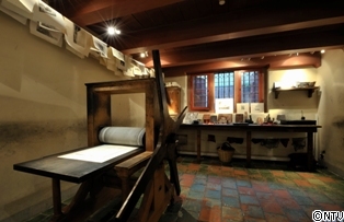 版画デモンストレーション室