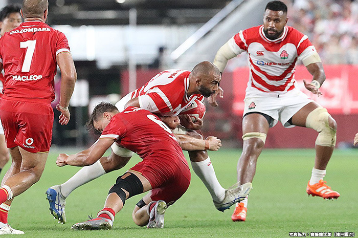 ラグビー・リポビタンDチャレンジカップ2025 日本×オーストラリア 地上