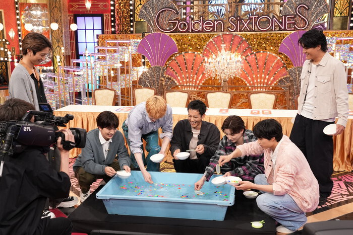 Golden SixTONES」松坂桃李が目利きゲームでSixTONESとガチンコ対決
