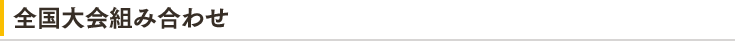 全国大会組み合わせ