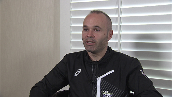 ヴィッセル神戸 イニエスタ独占インタビュー！イニエスタが語る神戸