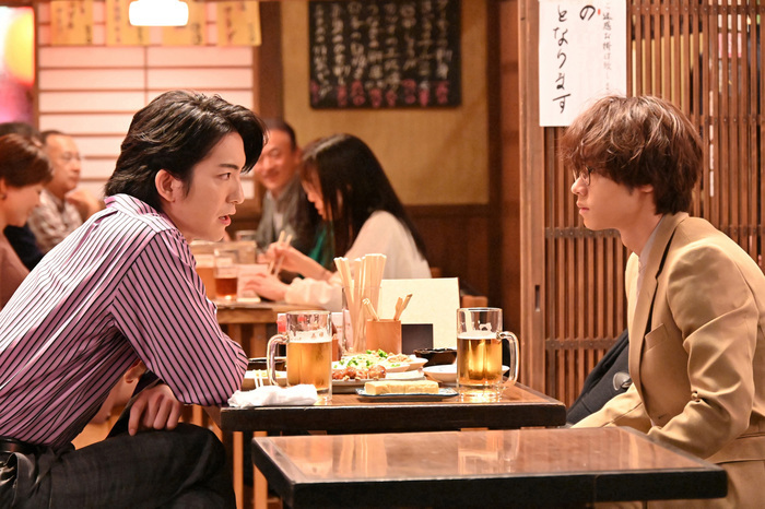 セクシー田中さん」田中さん(木南晴夏)が笙野(毎熊克哉)と人生初デート