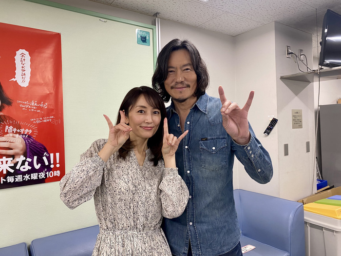 ウチカレ 豊川悦司 矢田亜希子 26年ぶり共演シーン オフショット公開 ウチの娘は 彼氏が出来ない 日本テレビ