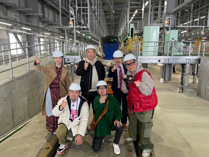 笑神 鉄道BIG4と常盤貴子が行く！北陸新幹線・延伸開業記念ツアー「笑神様は