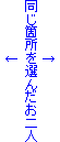 同じ箇所を選んだお二人