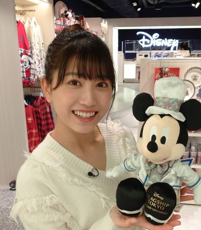 ディズニーストア リポーター 喜多乃愛 流行ニュース キテルネ Zip 日本テレビ
