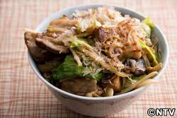 もこみち流 豚肉のみそ炒め丼