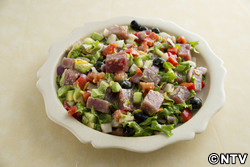 もこみち流　マグロのカラフルサラダ