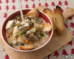 もこみち流 カキのチャウダー