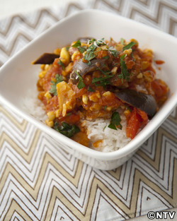 もこみち流 チキンとトマトのカフェ風丼