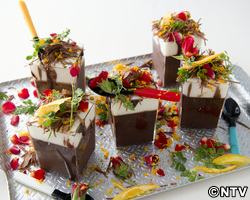 もこみち流　生チョコとヨーグルトゼリー