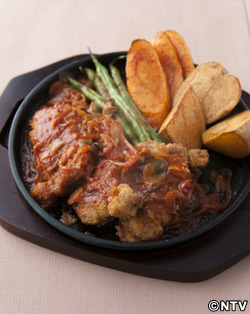 もこみち流 子牛ロース肉のカツレツ