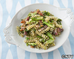 もこみち流 パンチェッタと季節野菜のフジッリ