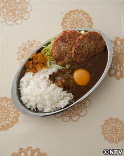 もこみち流 昔ながらのハムカツカレー