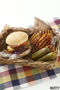 もこみち流 スパイシーバーガー