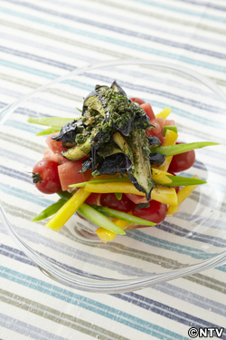 もこみち流　揚げなすの和風サラダ