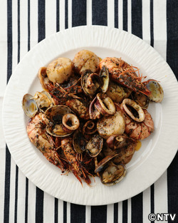 もこみち流　海鮮スパイス炒め