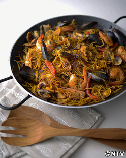 もこみち流　シーフードパスタパエリア