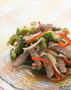 もこみち流 ゴーヤ入りチンジャオロース