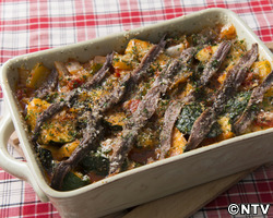 もこみち流 アンチョビとラタトゥイユのオーブン焼き