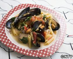 もこみち流 メカジキとムール貝のペンネ