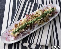 もこみち流　盛りだくさん　きのこのサラダ　～グリーンドレッシングで～