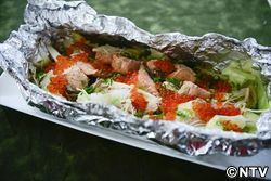 もこみち流 鮭のホイル焼き ~イクラをのせて~