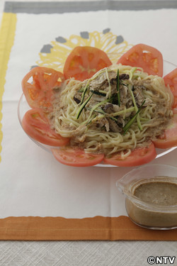 もこみち流　バンバンジーの冷やし中華