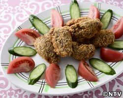 もこみち流　トルコ風ラムミンチのフライ