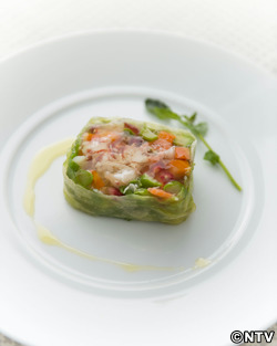 もこみち流 シーフードとベジタブルのテリーヌ