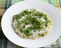 もこみち流 グリーン野菜のリゾット