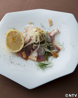 もこみち流　マグロのオリジナルカルパッチョ