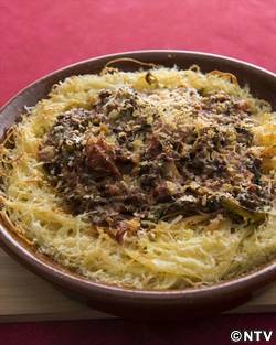 もこみち流 カッペリーニとボロネーゼのオーブン焼き