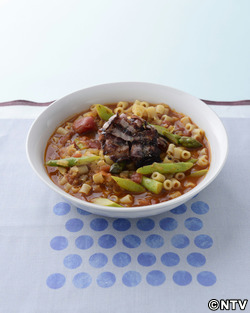 もこみち流 トマトベースのスープパスタ