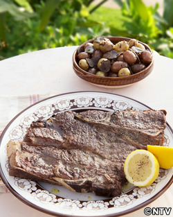 もこみち流 チャックステーキとトリュフポテト