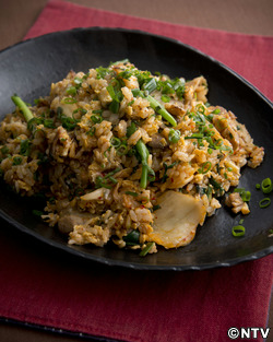 もこみち流　豚キムチチャーハン