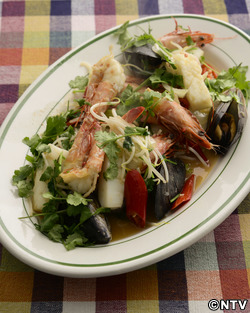 もこみち流　タイ風 海の幸炒め