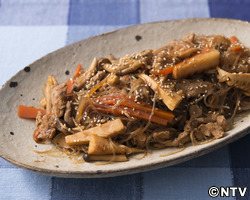 もこみち流　豚こま肉の麻婆春雨