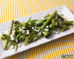もこみち流 緑野菜のバターソテーサラダ