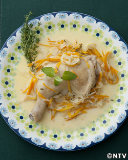 もこみち流 骨付き鶏もも肉のワーテルゾイ