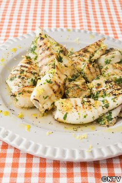 もこみち流　イカのプランチャ