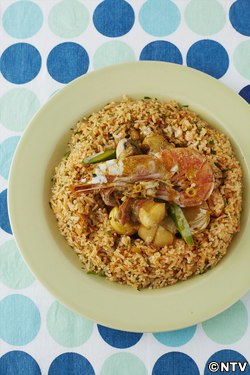 もこみち流　ポークとシュリンプのココナツミルクのカレー